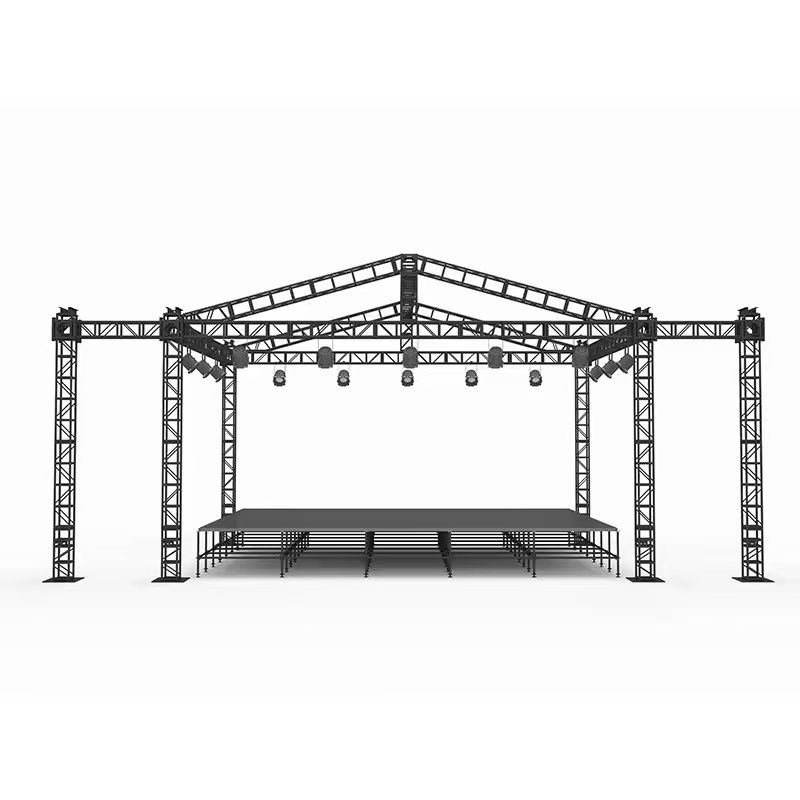 Aluminum Roof Truss System for Outdoor Concert Sistema de treliça de telhado de alumínio para concerto ao ar livre