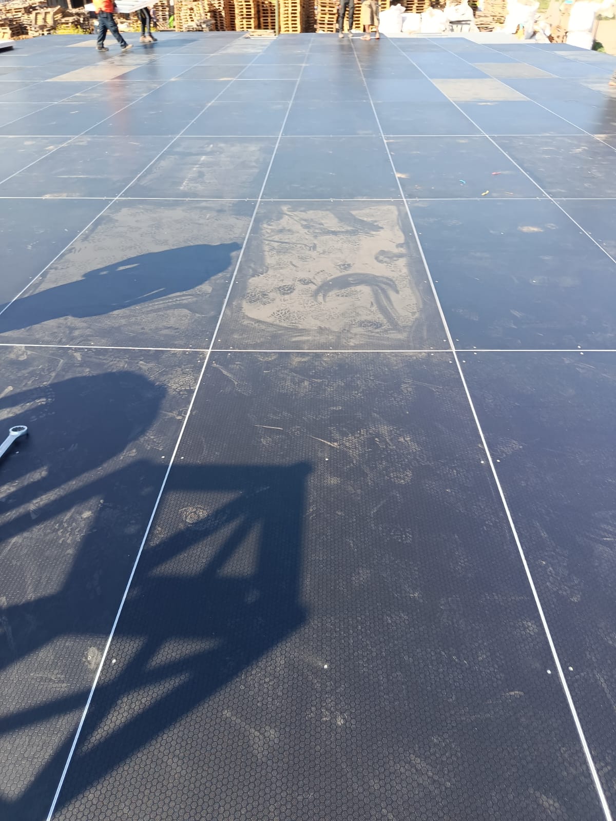 aluminum layher stage platform (2) Plataforma de estágio de alumínio Layher (2)