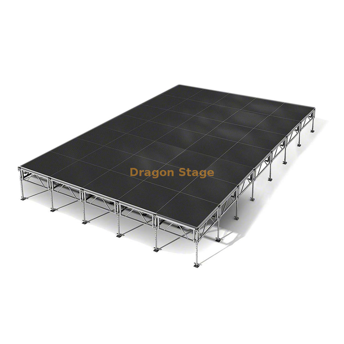 Outdoor Activity Performance Platform Mobile Aluminum Alloy Stage 8.54x6.1m Fase móvel 8.54x6.1m da liga de alumínio da plataforma exterior do desempenho da atividade