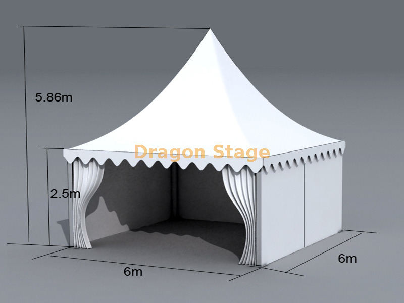 6x6m tent Tenda 6x6m