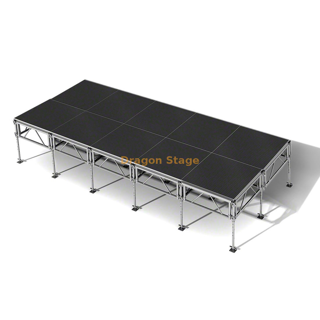 Portable Modular Event Stage Platform 6.1x2.44m Plataforma modular portátil 6.1x2.44m para palco de eventos