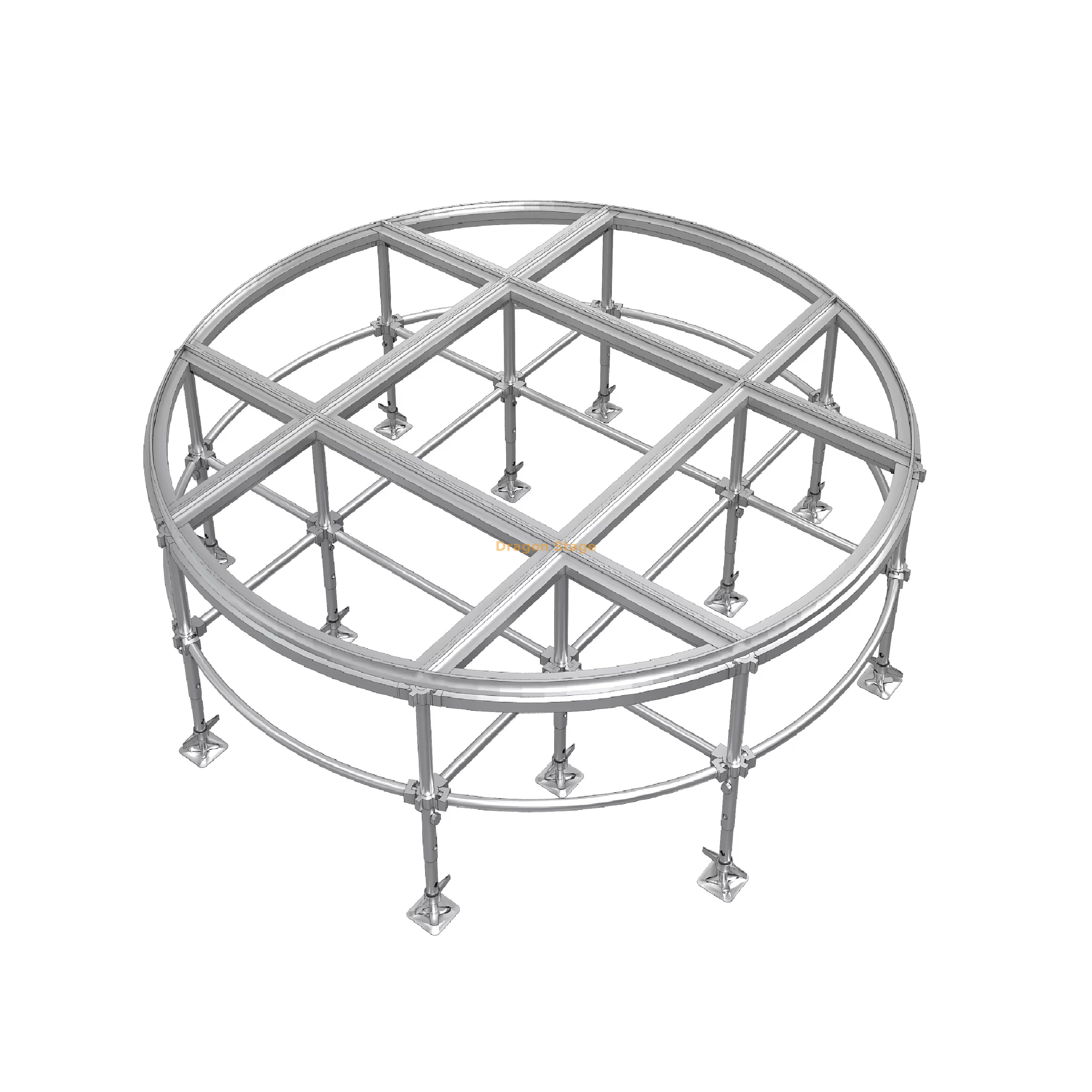 2.44m Round Portable Stage Palco portátil redondo de 2,44m