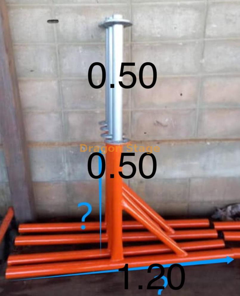 1m High Stand Pillar Pilar de suporte alto de 1m