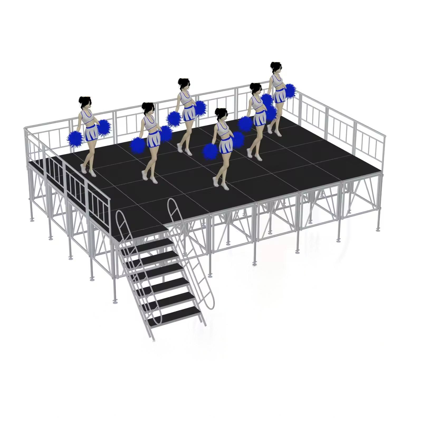 Collapsible Platform 7.32x4.88m (2) Plataforma Dobrável 7,32x4,88m (2)