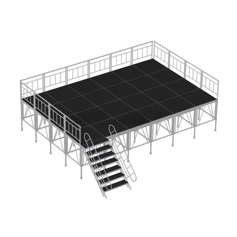 Collapsible Platform 7.32x4.88m Plataforma dobrável 7,32x4,88m
