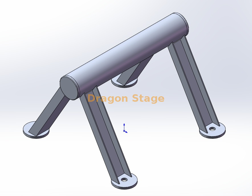 Totem Top Adapter for Stage Lighting dimensions (2) Adaptador Totem Top para dimensões de iluminação de palco (2)