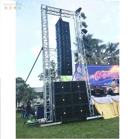 Treliça de som portátil de alumínio para DJ