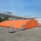 treliça curva de treliça de telhado arqueada personalizada para exterior treliça circular de alumínio 12x12x10m