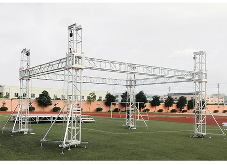 Sistema de treliça de palco portátil de alumínio personalizado para eventos Shool