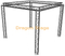 Cabine de torre triangular de alumínio DJ Truss 6x4x3m