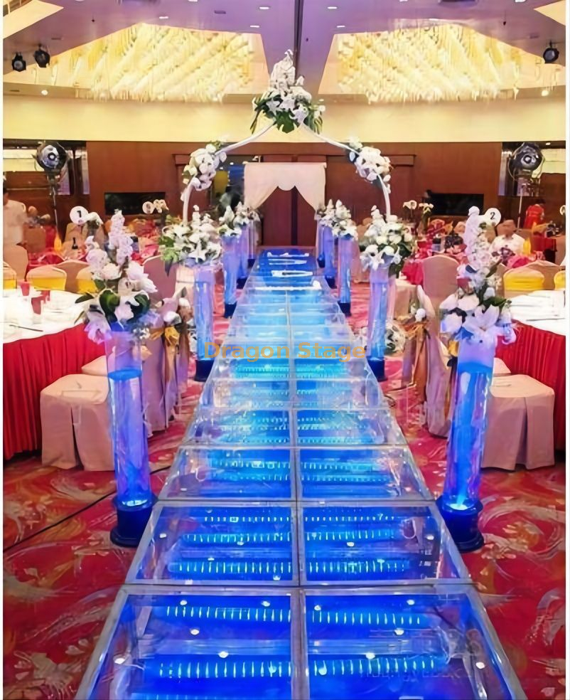 plataforma de palco de casamento