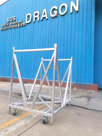 Dobrável salto dobrável de alumínio