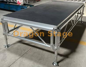 48x44ft Aluminium Platform Stage Truss for Outdoor Concert Event 14.64x13.42m