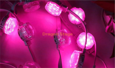IP68 LED à prova d'água RGB Point Light 40D 