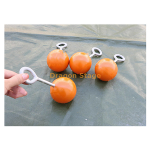 Ninja Warrior Obstacle Sports Evento Sports Trampoline Ninja Ball Ball Orange 