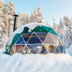 Evento de inverno de 16 pés Dome Camping Tent Family Home