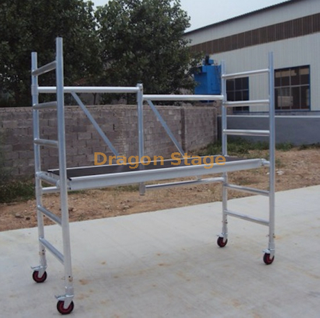 Mobile Moving Ladder Aluminium dobring Scaffold