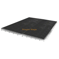 Sistema modular de palco de alumínio de 40x40 pés com pernas ajustáveis