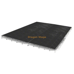 Sistema modular de palco de alumínio de 40x40 pés com pernas ajustáveis