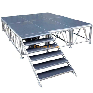 Alumínio portátil Equipamento móvel Equipamento Plataforma de pódio Deck 4x3m
