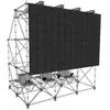 Sistema Ringlock 6x4x6m para Tela LED 6x4m com 4 Seções Superiores e 3 Reatores de Água