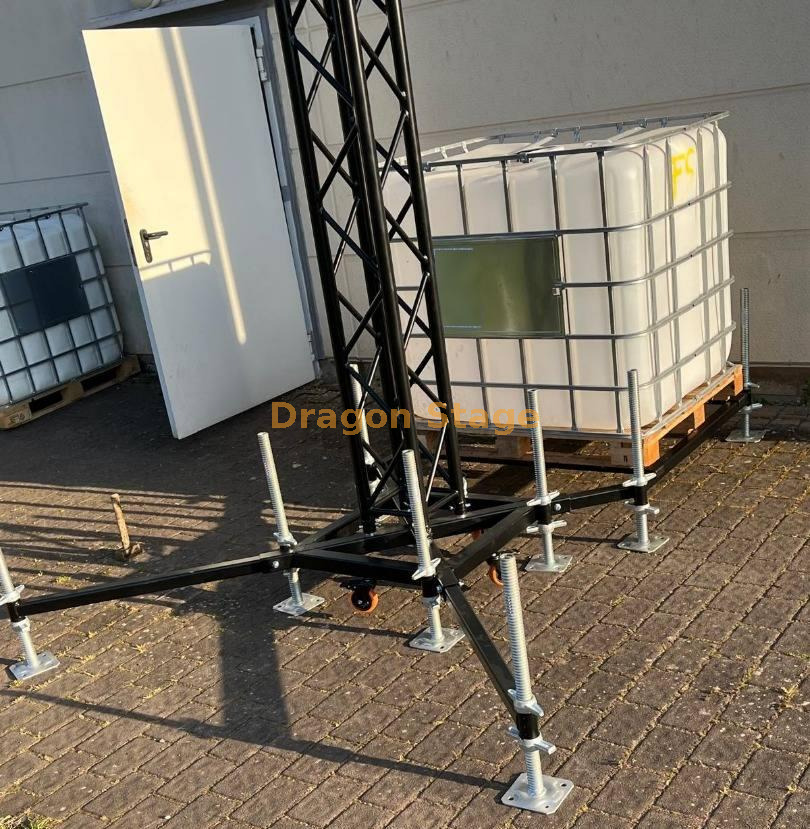 torre de treli&ccedil;a de 6 m de altura