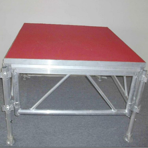 Desempenho ao ar livre usou convés de palco de alumínio 20x10m ou 20x20m