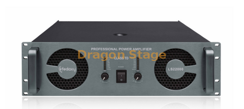 Audio de alta qualidade LS21800 2*1800W Classe TD Profissional Power Amplifier