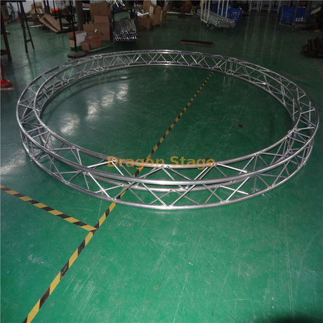 Círculo de alumínio/anel/treliça redonda para luzes LED/equipamento de palco/treliça de palco de concerto para LED 18m