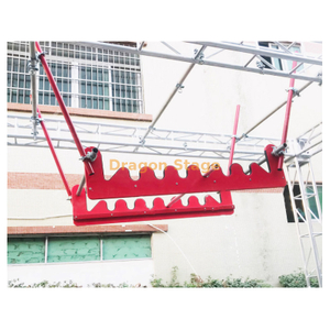 Barra de equipamentos de suporte vermelho vermelho