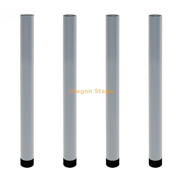 Alumínio Quik estágio portátil Altura fixa pernas