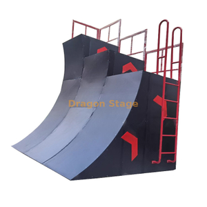 Sports Adventure Park 10 12 14 pés escalando parede curva