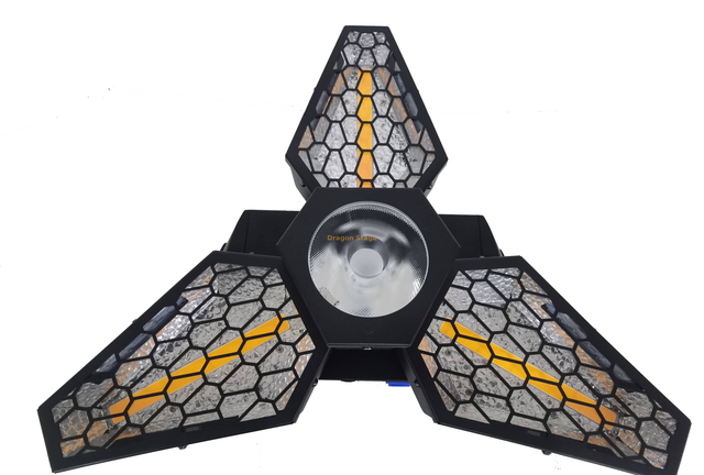 Luz retrô de folha de bordo giratória infinita