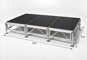 Mini Plataformas Modulares Móveis de Palco 3x2m 