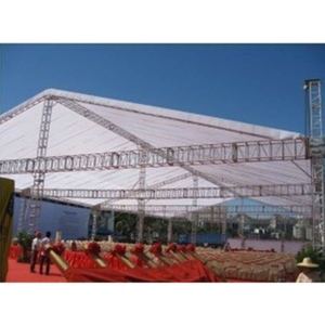 Treliça de torneira de alumínio para palco de evento ao ar livre de guangzhou treliça de construção rápida treliça leve