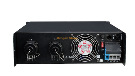 V12 12*4KW Digital Silicon Box 19 Saída central para iluminação de eventos