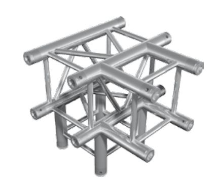 Tubos de caixa FT34-T42/HT34-T42 50×2 treliça de iluminação portátil externa