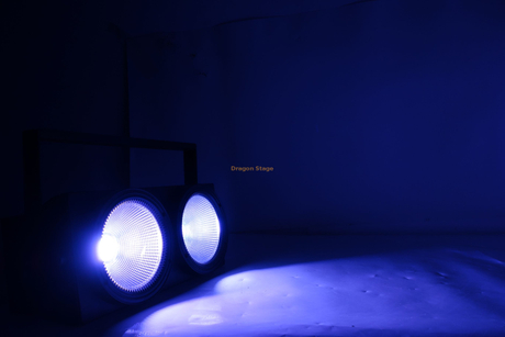 Luz COB de 2 olhos e seis cores