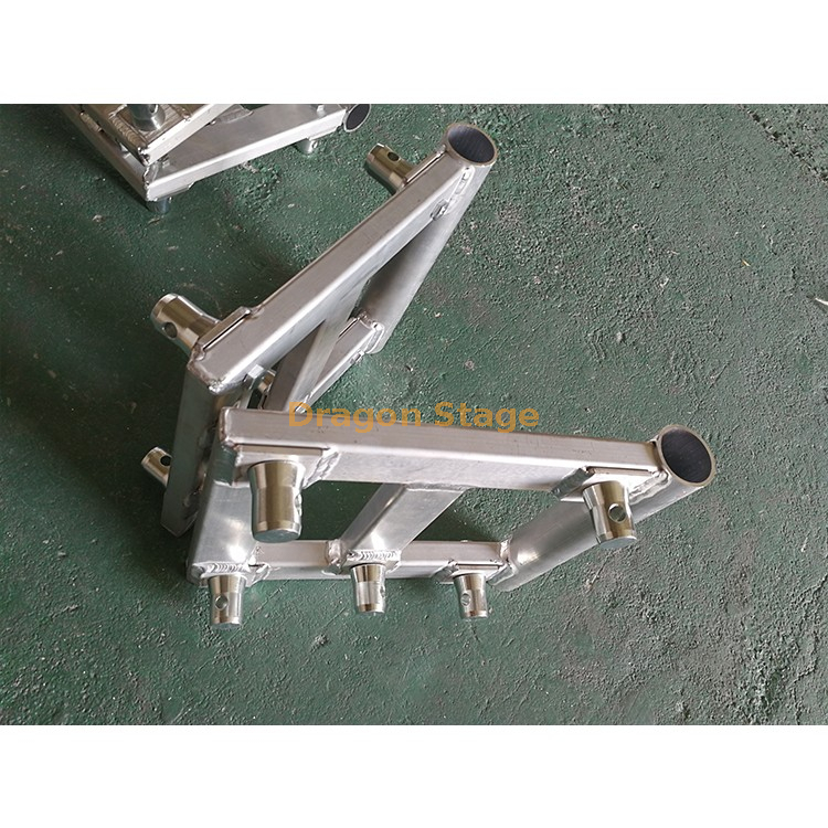 Treliça de seção de dobradiça angular de treliça de alumínio para ângulo no telhado para treliça de 290 mm