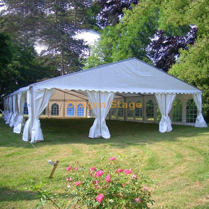 Tenda de eventos de cantopia branca de casamento à prova d'água de alumínio