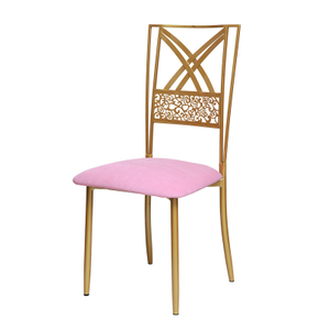 Suprimento direto do fabricante da rede de bambu da rede de casamentos do hotel ao ar livre, cadeira de banquete de bares de aço, cadeira de restaurante ocidental, suprimento direto