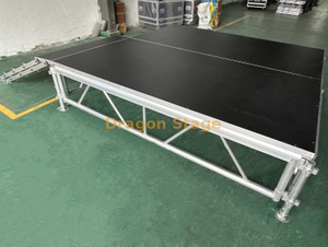 Casamento de concertos de alumínio Casamento ao ar livre Evento de plataforma 14x8m