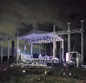 ALUMINA PESADO DE ILOGIDO DO DIREITO ALTULAÇÃO TRUSS Stage 8x6x8m