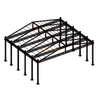 Forte tenda de telhado de treliça de treliça para eventos para eventos 50x20x12m