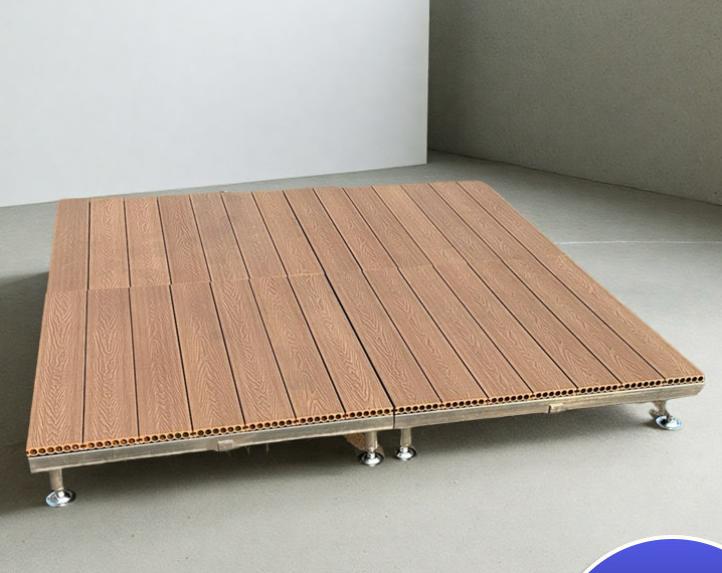 Plataforma de madeira pré -fabricada (2) 