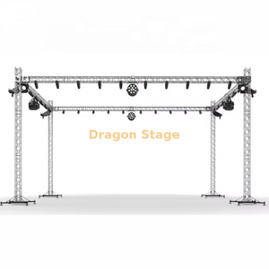 Sistema portátil de treliça de telhado de alumínio 60x60x33 pés