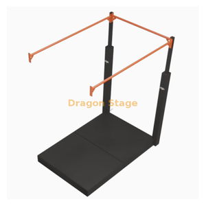 Ninja Sistema de trilha base da moldura de gaiola tubular de aço único com juntas de conexão de partida/final