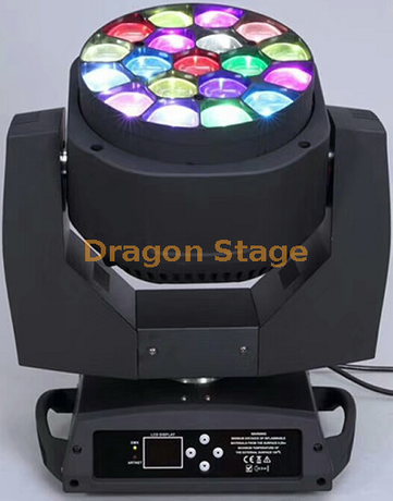 19 miçangas grandes olhos de abelha luminária profissional movimentada luzes