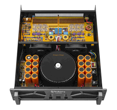 Guangzhou Factory Professional Speaker System Classe TD 3U amplificador de alta potência 2 canal 1800W Coroa