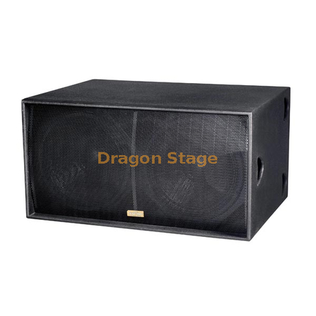 Subwoofer de Subwoofer de 18 polegadas, de 18 polegadas, para Outdoor para clubes noturnos e shows ao vivo